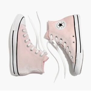 Converse® Chuck Taylor All Star High-Top Sneakers in Velvet Light Pink